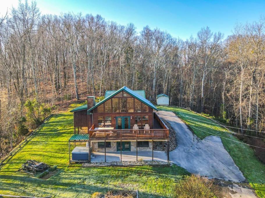 Dog Friendly! Views! Hot Tub! Close To Pf! Gsmnp Sevierville Buitenkant foto