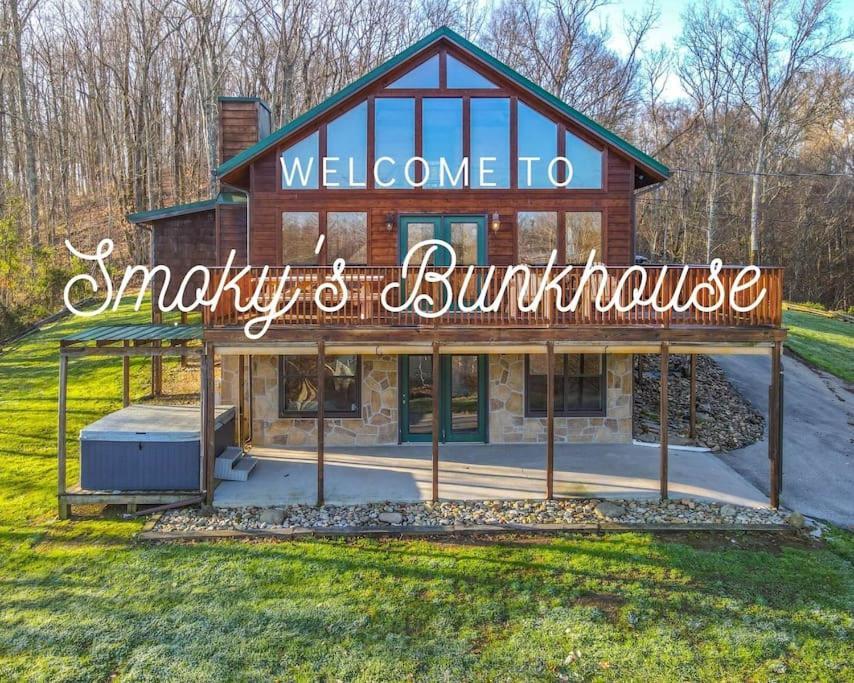 Dog Friendly! Views! Hot Tub! Close To Pf! Gsmnp Sevierville Buitenkant foto
